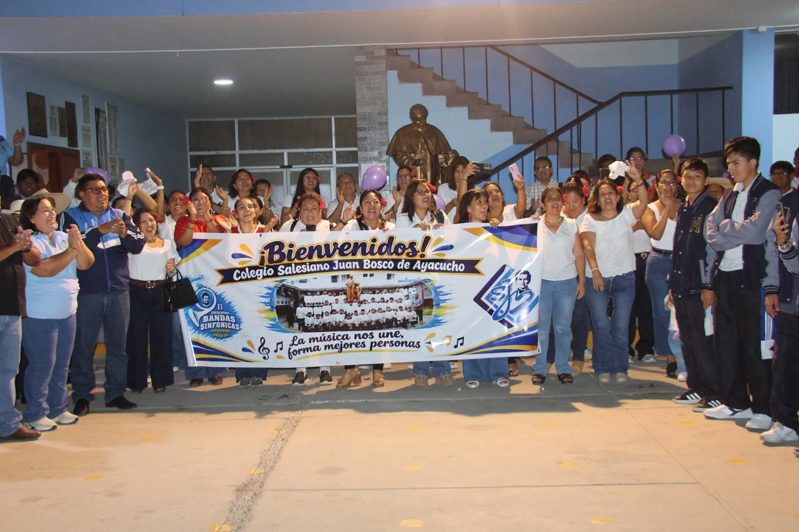 Piura acoge a más de 300 músicos en el II Encuentro de Bandas Sinfónicas Salesianas — foto 3