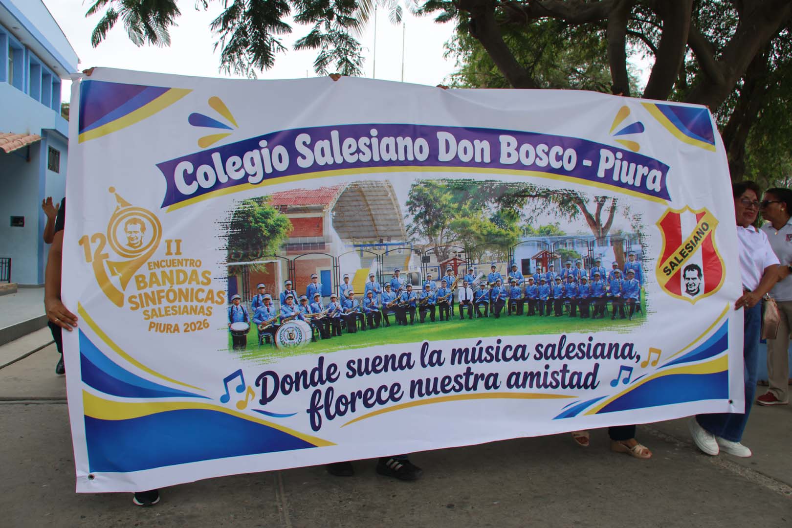 Piura acoge a más de 300 músicos en el II Encuentro de Bandas Sinfónicas Salesianas — foto 10